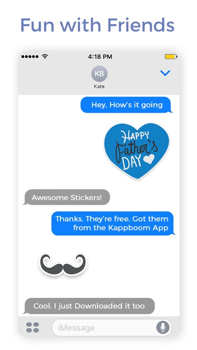 Screenshot #3 pour I Love My Dad Stickers