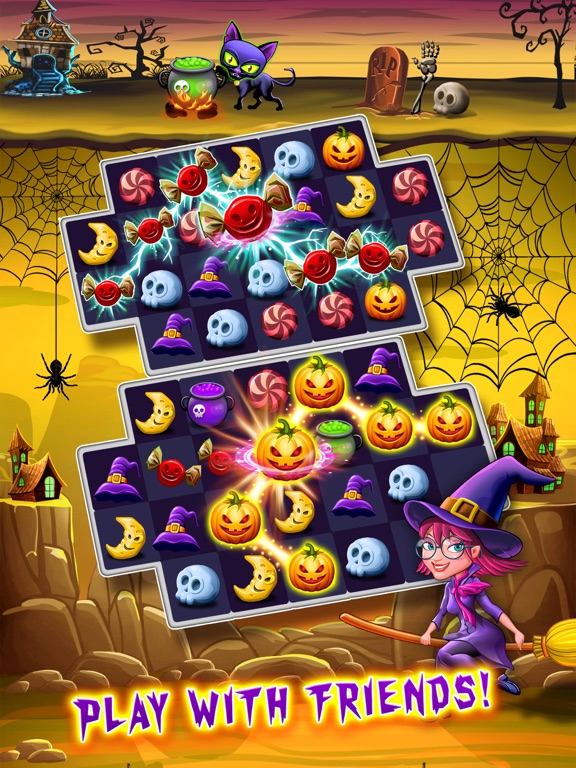 catch the candy halloween level 18