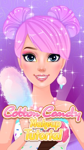 Cotton Candy Makeup Tutorial - Games for kidsのおすすめ画像2