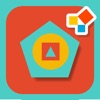 Montessori Geometry -  Recognize and learn shapes icon