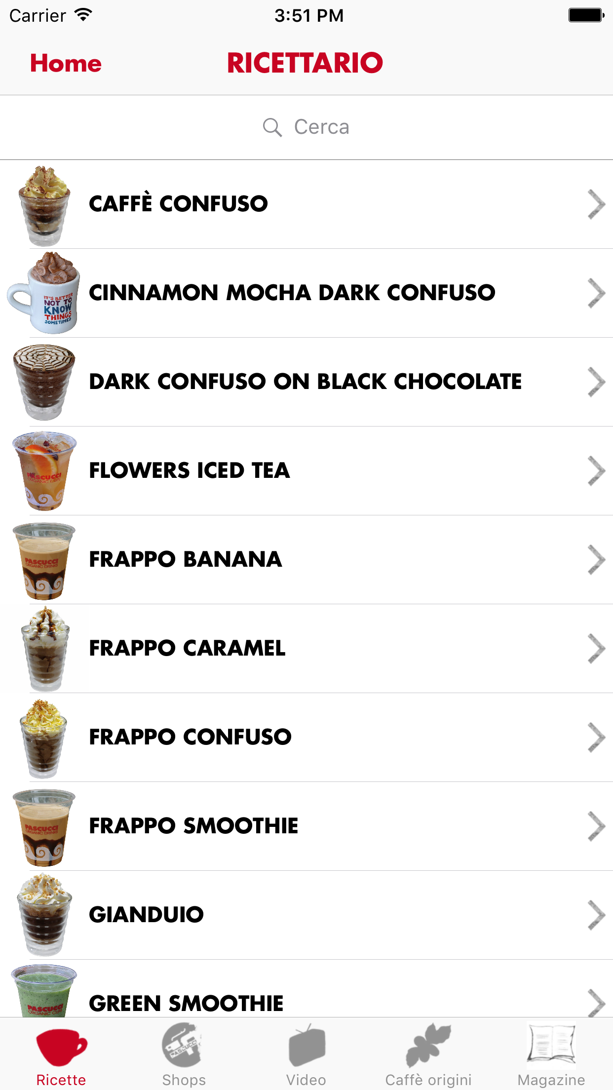 Cappuccino screenshot 3