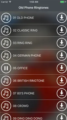Game screenshot Old Phone Ringtones & Alarms - FREE retro sounds!! apk