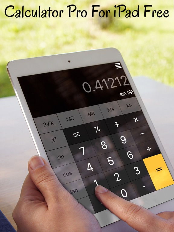 Screenshot #4 pour Calculator Pro For iPad Free