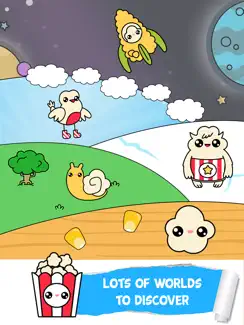 Popcorn Evolution Food Clicker iPad image 1