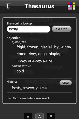 Game screenshot Thesaurus App - Free apk