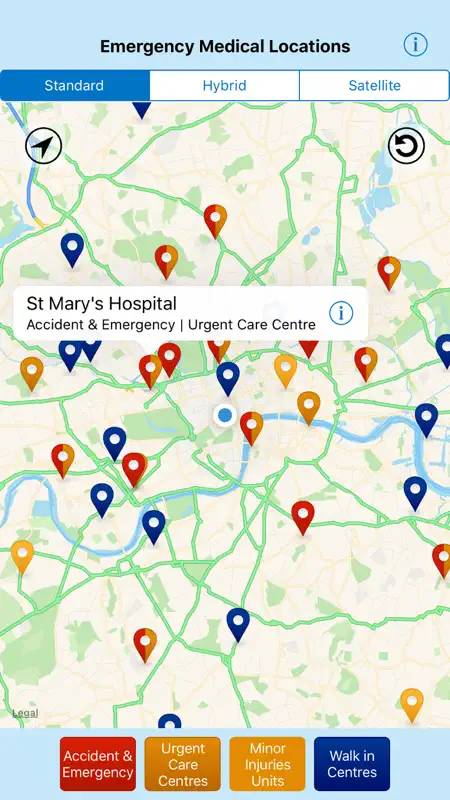 Find Emergency Medical Help UK screenshot 1 of 3