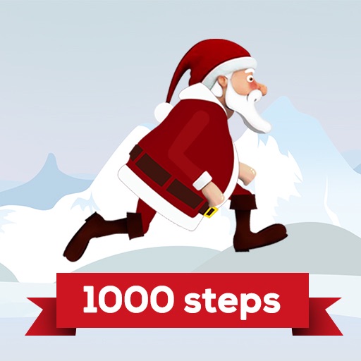 1000 steps icon