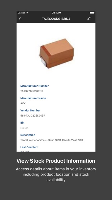 Inventory Management by Mouser screenshot 3