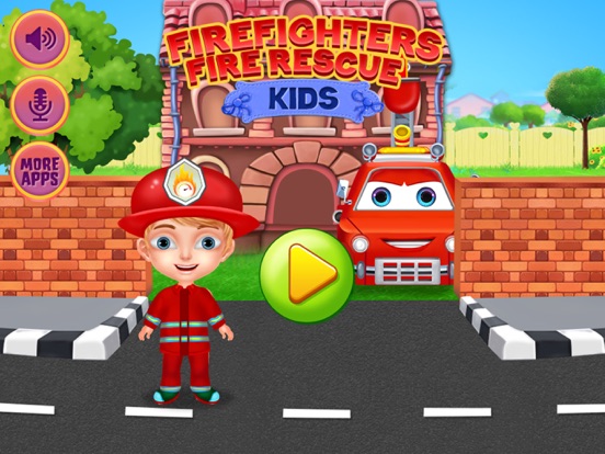 Firefighters Fire Rescue Kids iPad screenshot