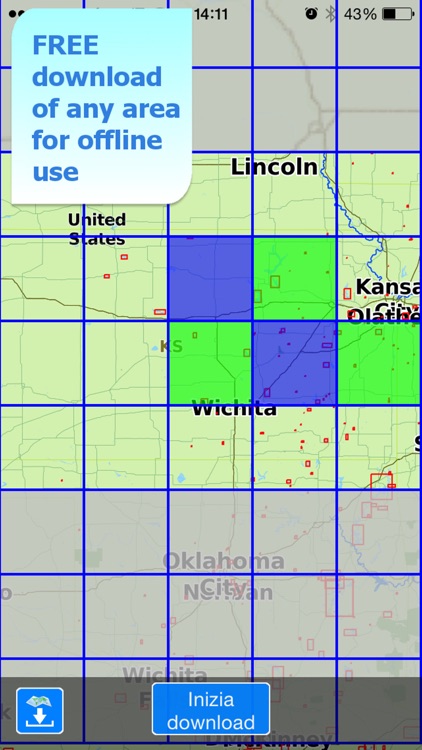 Aqua Map Kansas KS Lakes HD - GPS Nautical Charts screenshot-4