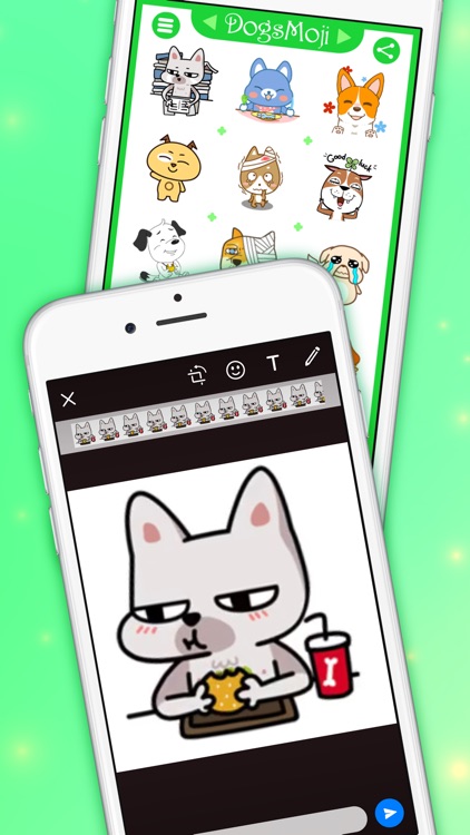 DogsMoji - Animated Dogs for iMessage & WhatsApp