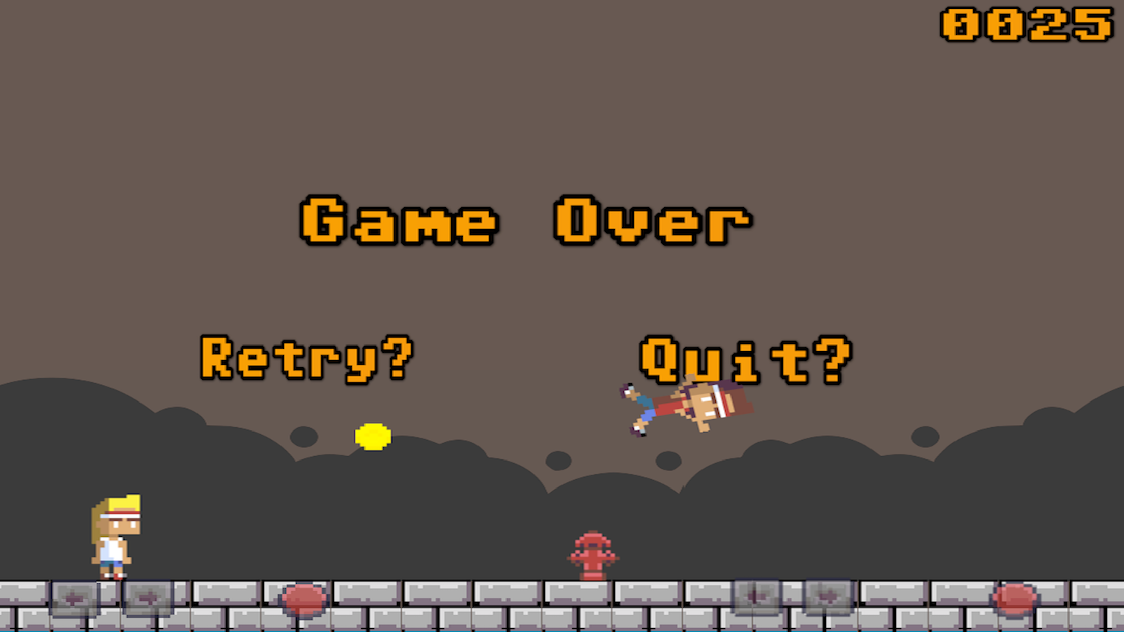 Retro Running Brothers screenshot 2
