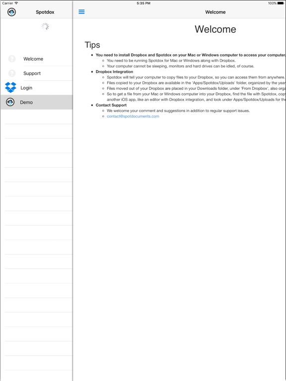 Screenshot #4 pour Spotdox - Grab any file on your computer.