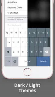 larger keyboard – type faster w bigger xl keys iphone screenshot 3