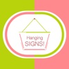 Hang a Sign! II (Yellow Green/Salmon)