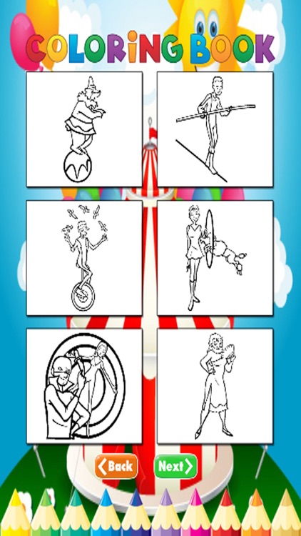 Circus Coloring Book - Activities for Kid