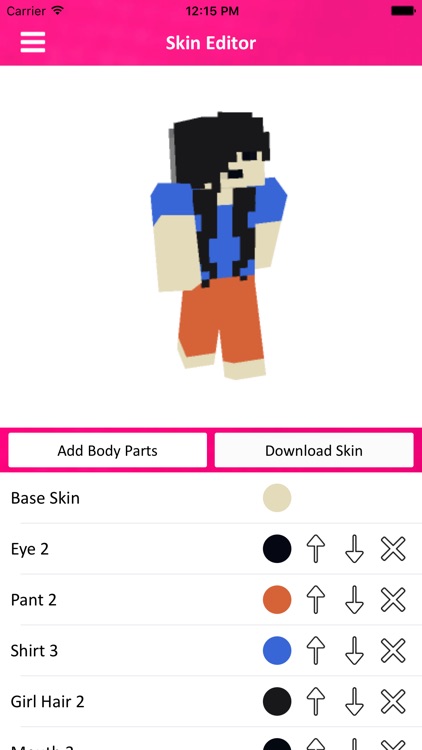 Girl Skins - Skin Editor