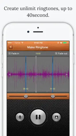 Game screenshot iTone - Create Your Ringtones hack