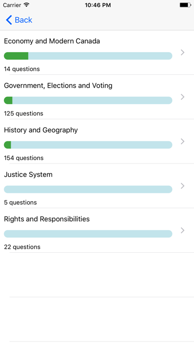 Screenshot #3 pour Canadian Citizenship Naturalization Test 2017 Free