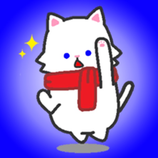 Inimitable White Cat - New Stickers pack!!! icon