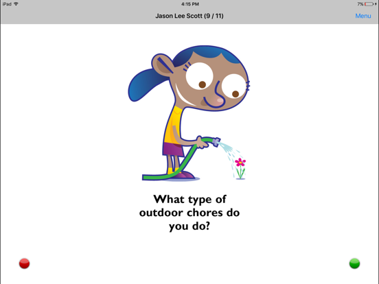 Screenshot #5 pour WH Questions at Home Fun Deck
