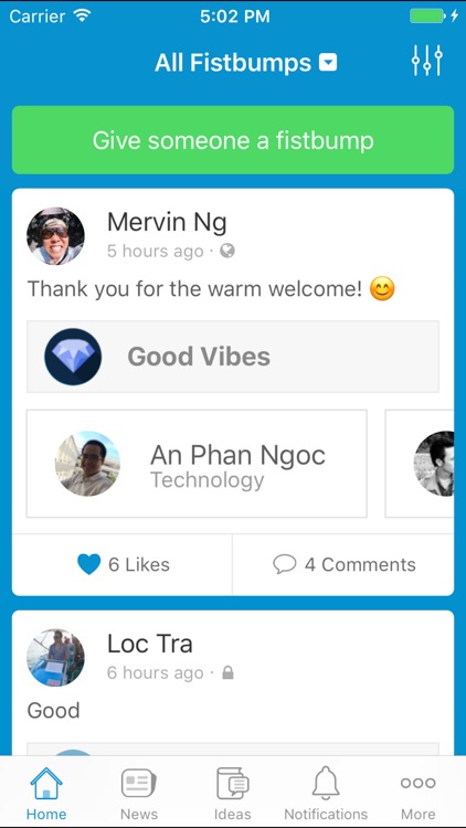 FistBump - Employee Recognition