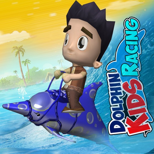 Dolphin Kids Racing - Dolphin Racing Game For Kids Icon