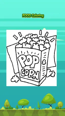 Game screenshot Food Painting Coloring Book for Kids Learning Game apk