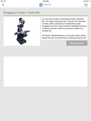 Hardinge USA Marketing App screenshot 4