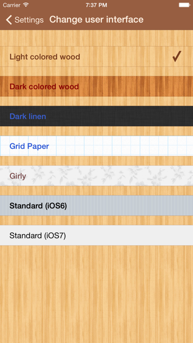 ShoppingList Pro Edition Screenshot