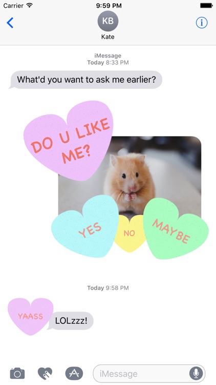 Be Mine: Valentine's Day Heart Stickers