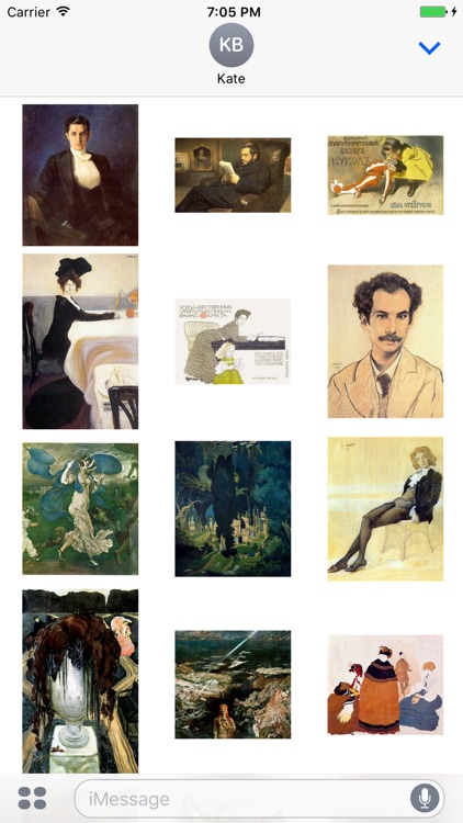 Leon Bakst Artworks Stickers