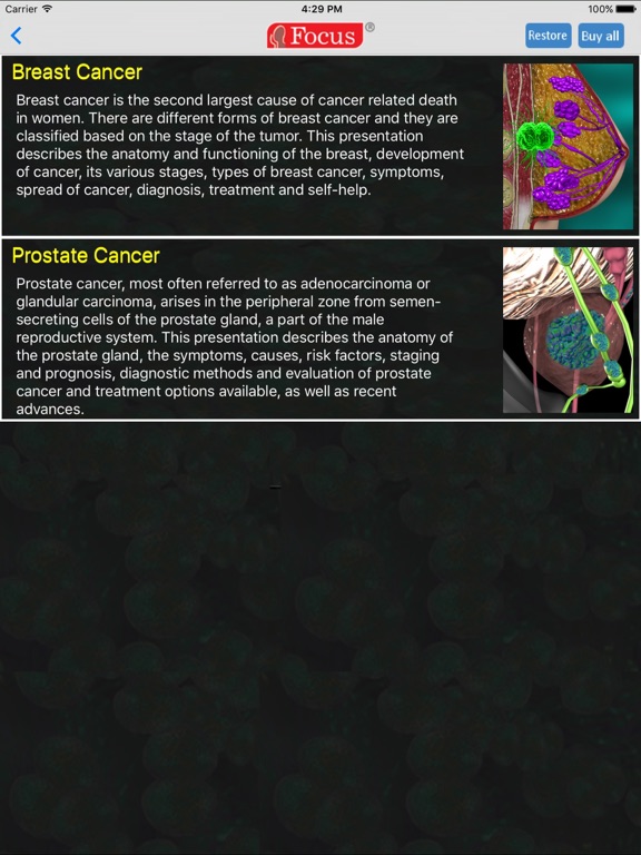 Screenshot #5 pour Oncology - Understanding Disease