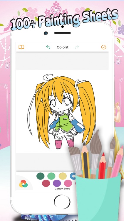 Princess Coloring Drawings Book For Kid