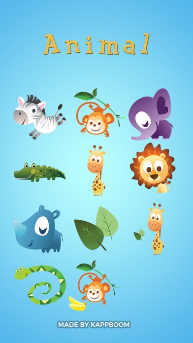 Animal Emotion Stickersのおすすめ画像1