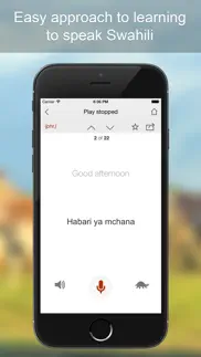 swahili phrasebook iphone screenshot 3