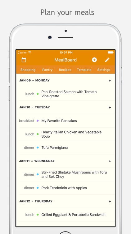 MealBoard - Meal and Grocery Planner