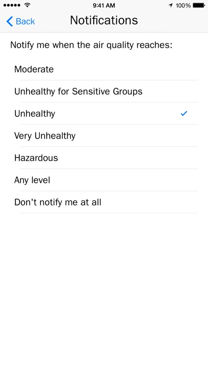 Fresh Air - Real-time air quality info
