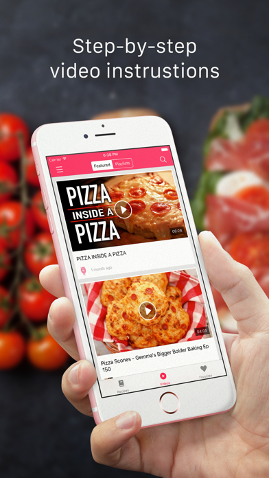 Screenshot #3 pour Pizza Recipes: Healthy cooking recipes & videos