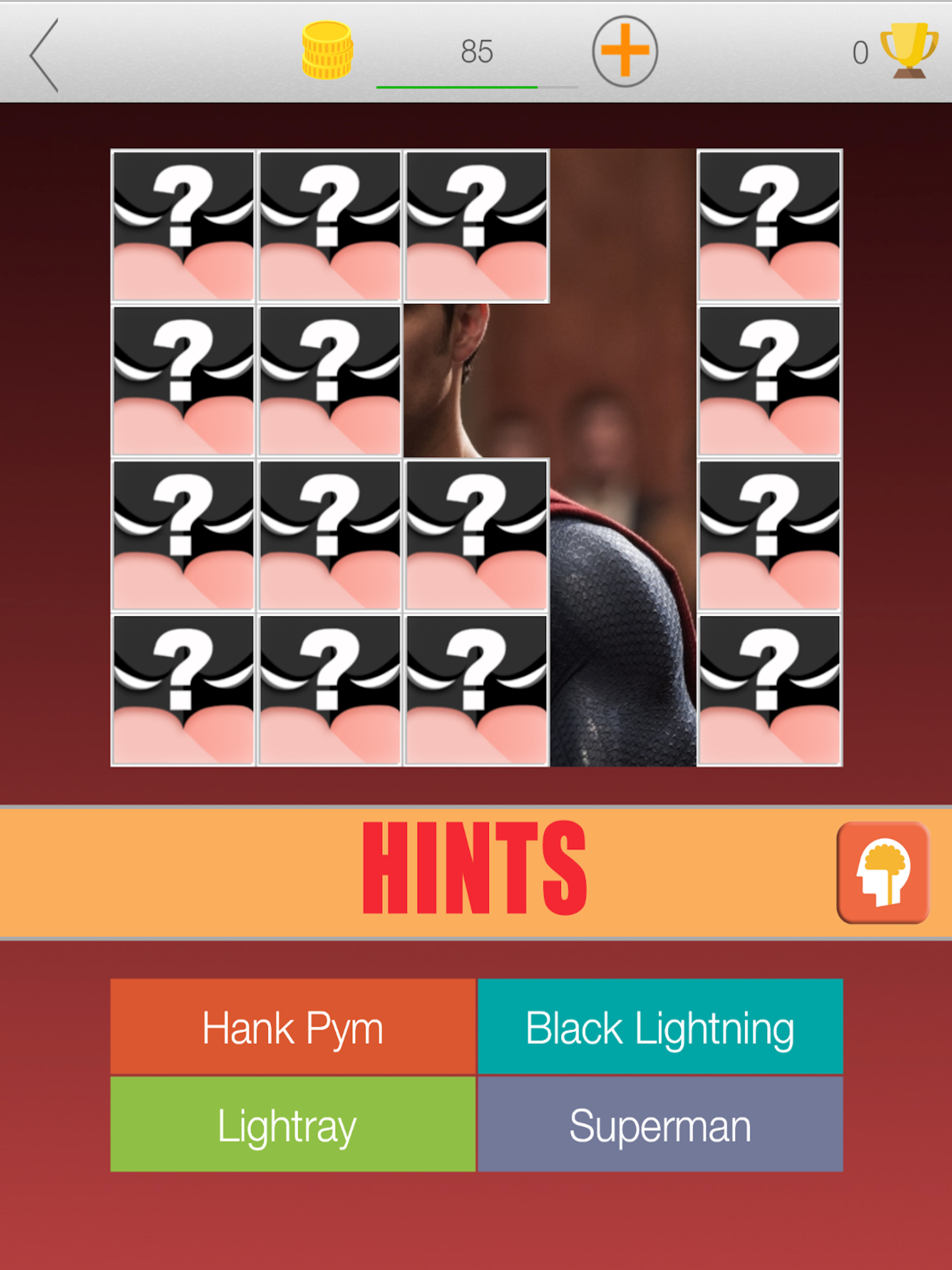 Superhero Quiz Games For Marvel & DC Comics Anime