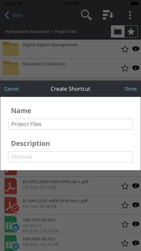 ProjectWise WorkSite