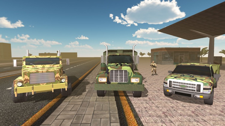 Army Transport Truck Driver screenshot-3