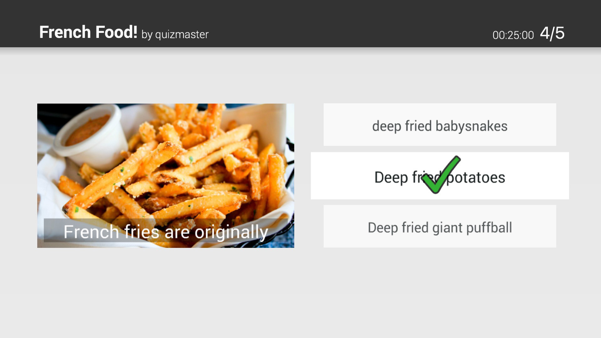 QuizPedia screenshot 3