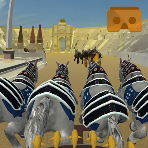 Rome Circus Maximus: Chariot Race. Cardboard VR iOS App