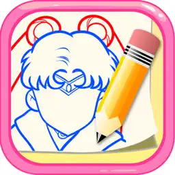 How to Draw for Sailor Moon : Drawing and Coloring app icon
