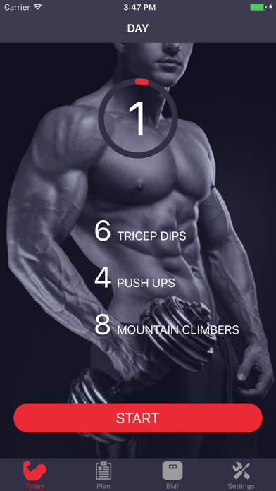 Biceps & Triceps Arm Workout Screenshot