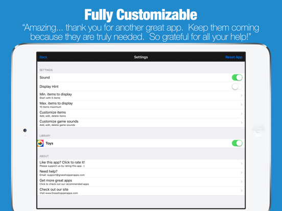 Toddler Games - Learn First Words with Photo Touch iPad screenshot 4 - Games app