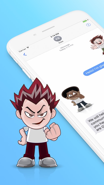 Boys SP emoji - iMessage Sticker Packs