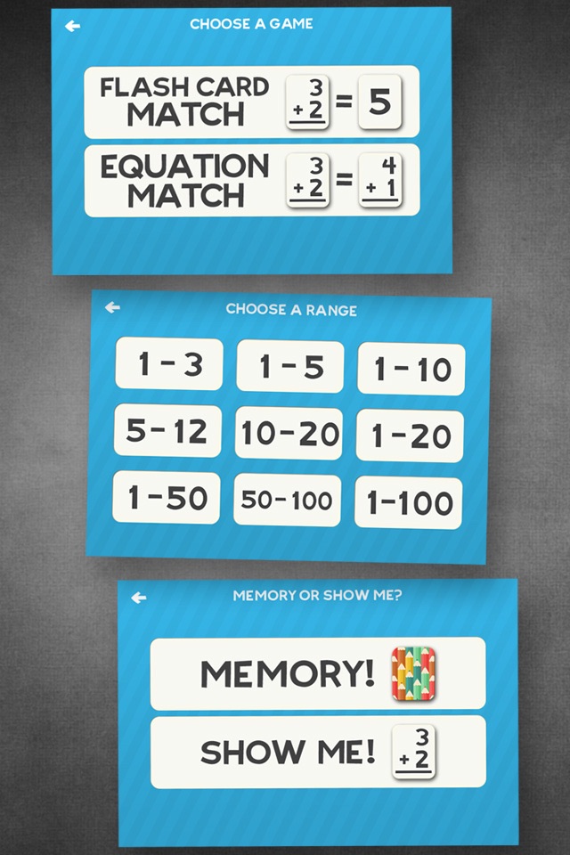 Addition Flash Cards Math Help Learning Games Free screenshot 3