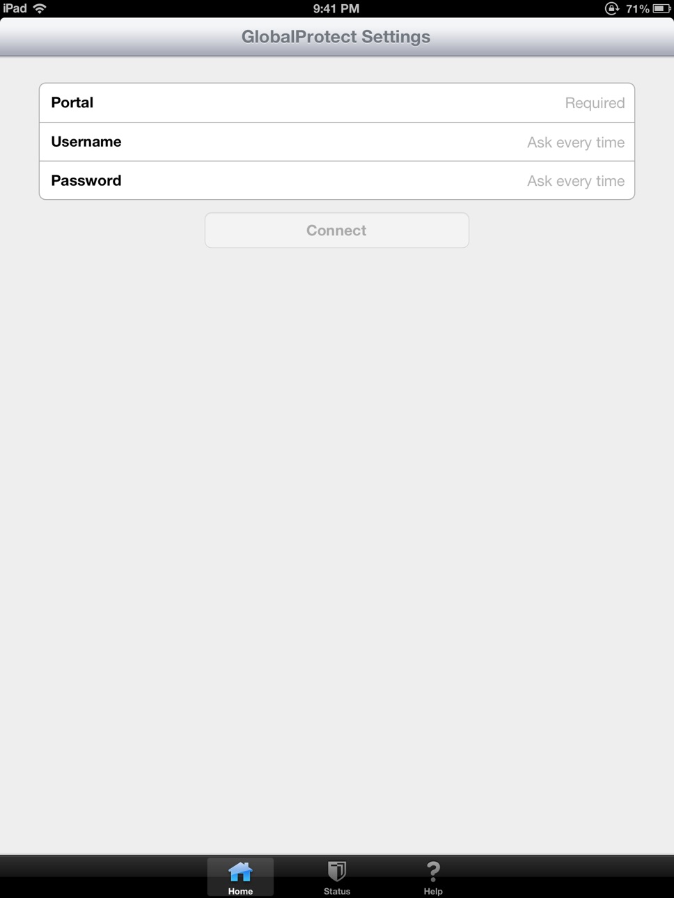iPad screenshot